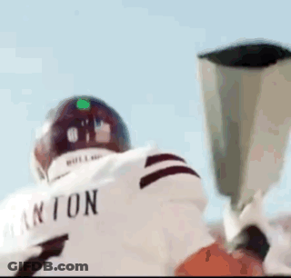 Football Player Wearing Flanton GIF