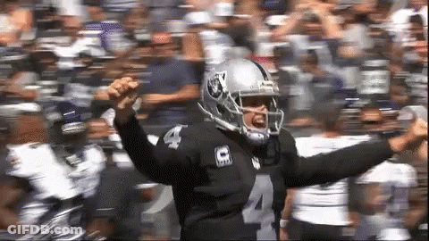 Football Player Wearing Helmet Number 4 GIF