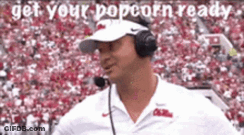 Football Player Wearing LSU Helmet GIF