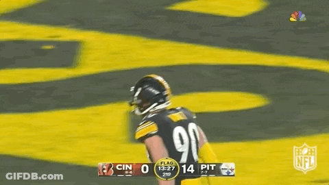 Football Player With Helmet Number 10 GIF