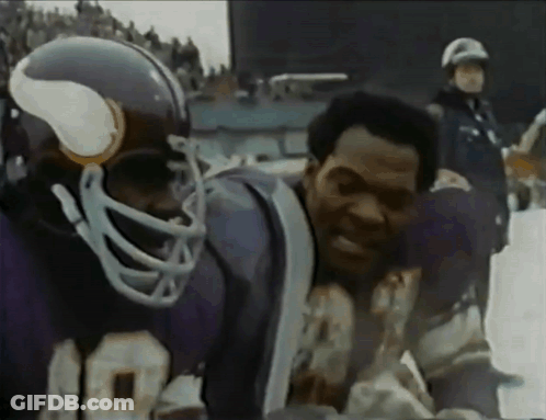Football Player With Helmet Number 19 GIF