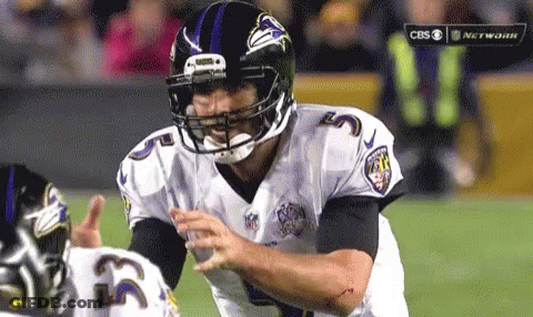Football Player With Helmet Number 5 GIF