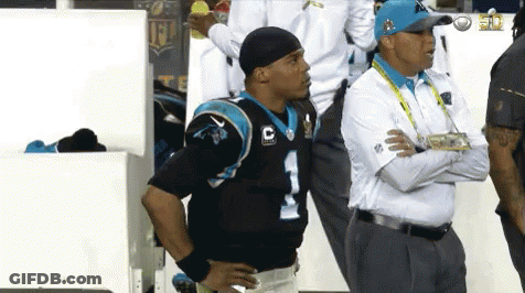 Football Player With Number 1 Jersey GIF
