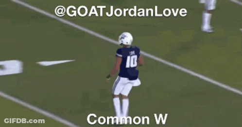 Football Player With Number 10 On Shirt GIF