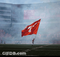 Football Player With Number 11 On Back GIF