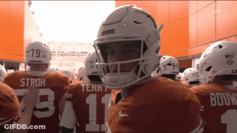 Football Player With Number 11 On Back GIF