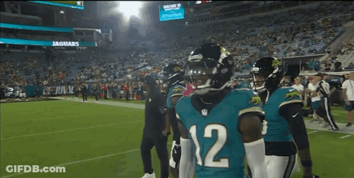Football Player With Number 12 GIF