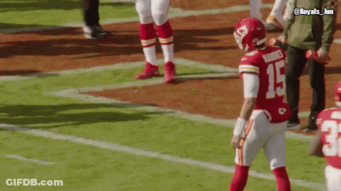 Football Player With Number 15 On Jersey GIF