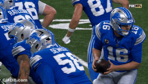 Football Player With Number 16 Jersey GIF