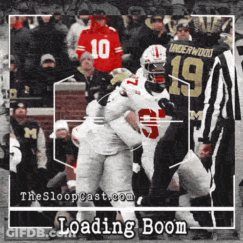 Football Player With Number 19 Jersey GIF