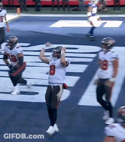 Football Player With Number 2 Jersey GIF