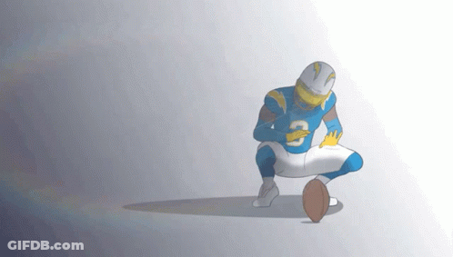Football Player With Number 3 GIF