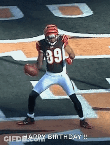Football Player With Number 39 Jersey GIF