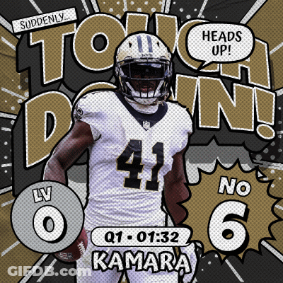 Football Player With Number 41 Jersey GIF