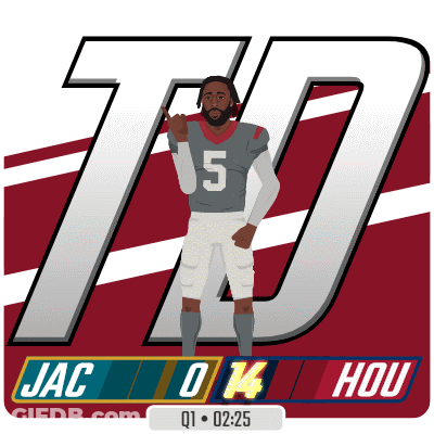 Football Player With Number 5 GIF