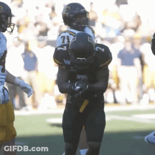 Football Player With Number 7 Jersey GIF