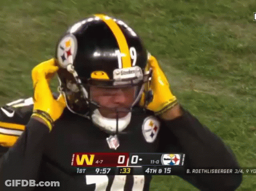 Football Player With Number 9 Helmet GIF
