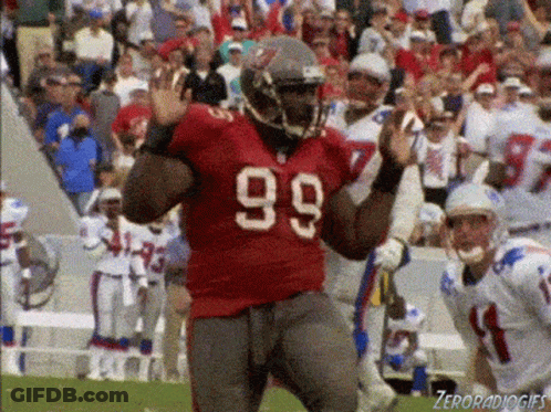 Football Player With Spoiler Alert We Win At The End GIF