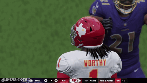 Football Player Worthy Jersey GIF