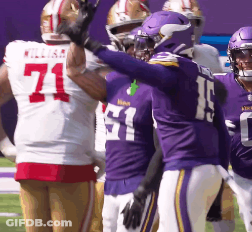 Football Players 71 And 19 GIF