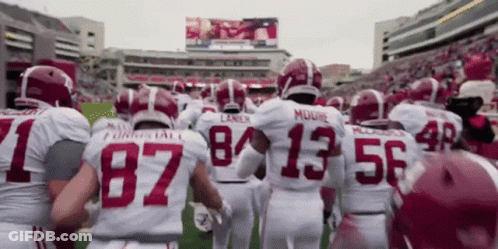 Football Players 87 And 13 GIF