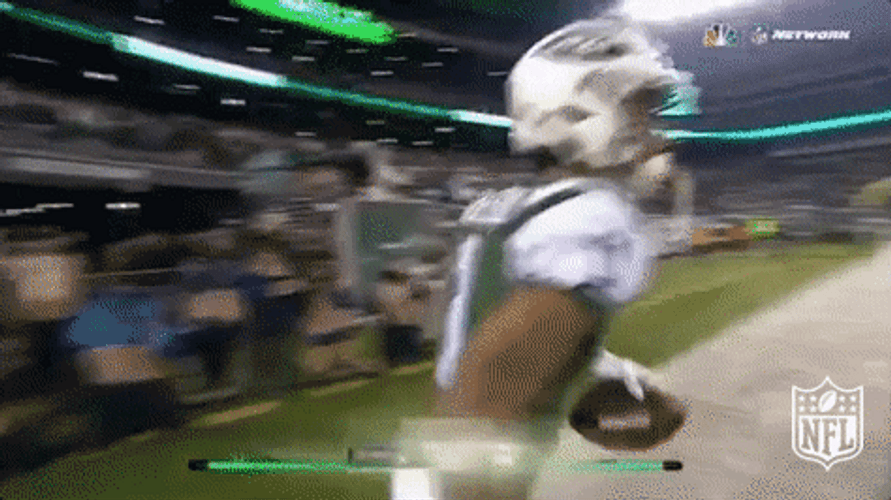 Football Players Chest Bump GIF