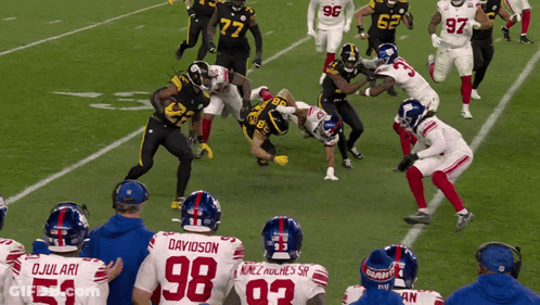 Football Players Davidson And Ojulari GIF