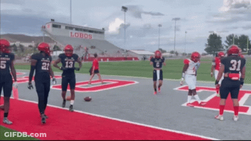 Football Players In Number 31 Jerseys GIF