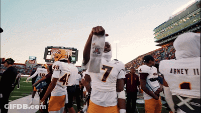 Football Players Including Abney 11 GIF