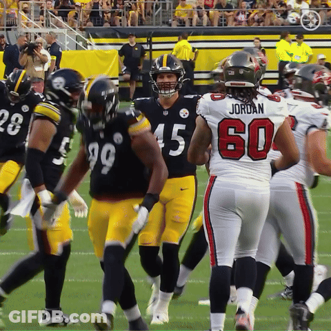 Football Players Including Number 60 Jordan GIF