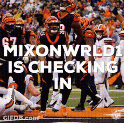 Football Players Mixon Wrld Checking In GIF