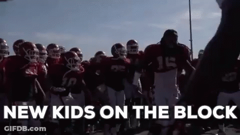 Football Players New Kids On The Block GIF