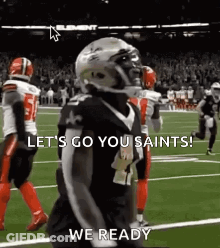 Football Players On Field GIF