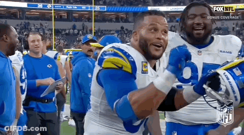 Football Players On Field GIF