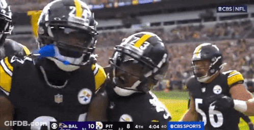 Football Players On Field Number 56 GIF