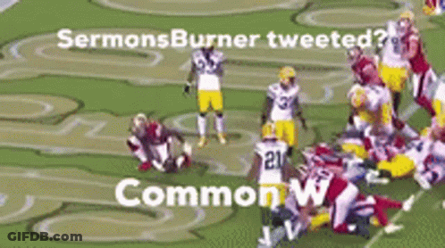 Football Players On Field Sermonsburner Tweeted GIF