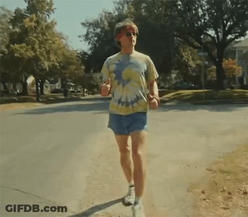 Football Players On Field With Touchdown GIF