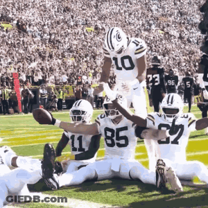 Football Players One Wearing Number 85 GIF