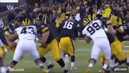 Football Players Playing Game GIF
