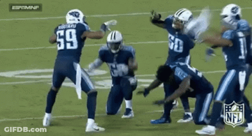 Football Players Playing Game GIF