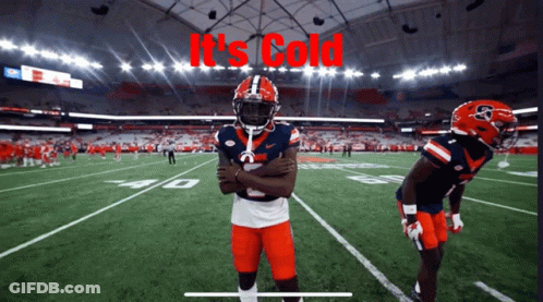 Football Players Playing Game With Crowd GIF