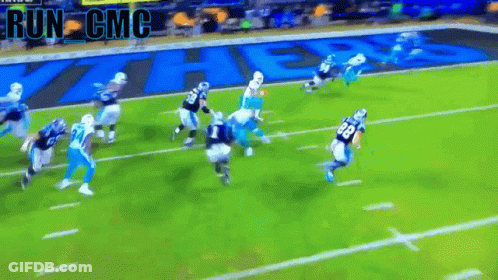 Football Players Running With Run CMC GIF