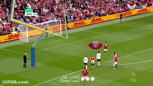 Football Players With DHL GIF
