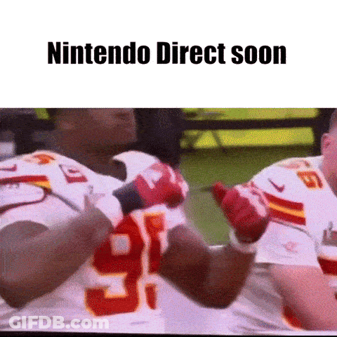 Football Players With Nintendo Direct Soon GIF