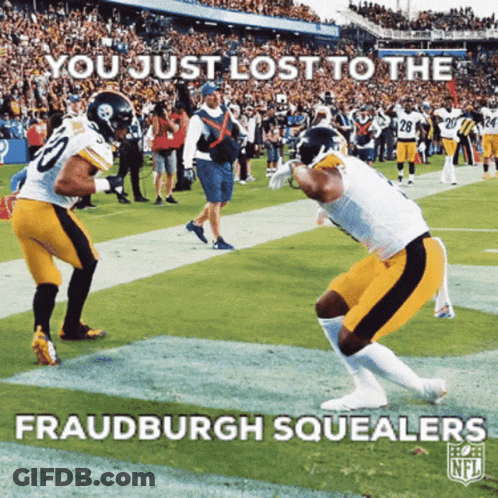 Football Players You Just Lost To The Fraudburgh Squealers GIF