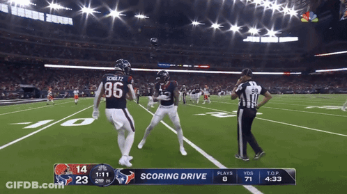 Football Scoreboard 23-14 GIF