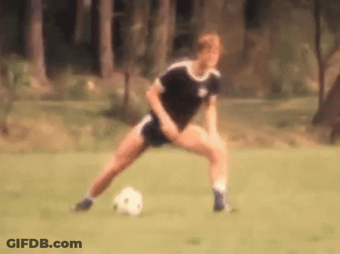 Football Time Stretching GIF