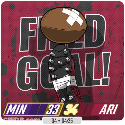 Football With Bandage Being Kicked GIF