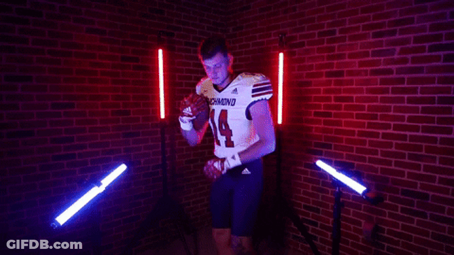 Footballer Funny Heisman Pose GIF