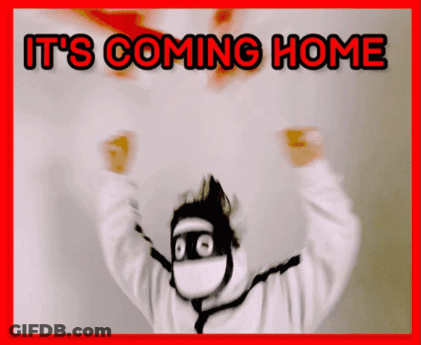 Footballs Coming Home Stickupboys GIF